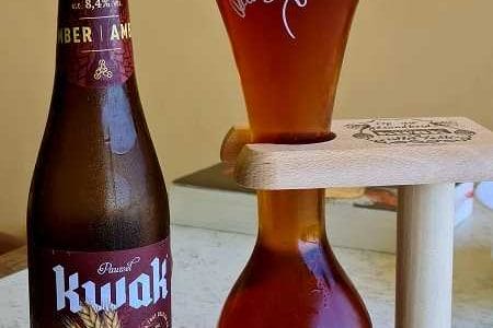 Pauwel Kwak Amber, cerveza o copa Pauwel Kwak Amber, cerveza o copa