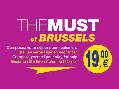 The Must of Brussels, un práctico abono turístico The Must of Brussels, un práctico abono turístico