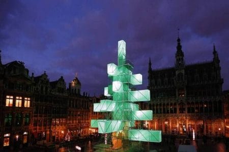El Árbol de Navidad de Bruselas El Árbol de Navidad de Bruselas
