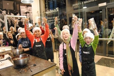 Zaabar, taller de chocolate en Bruselas