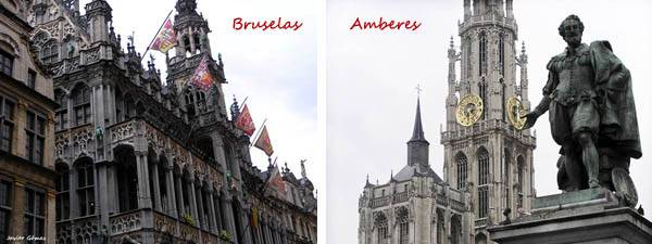 Como ir de Bruselas a Amberes