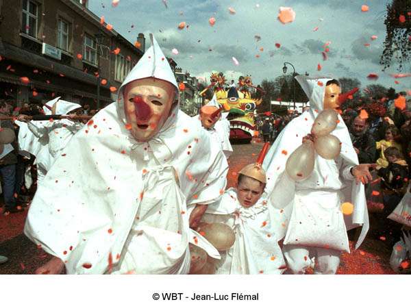 Carnaval de Stavelot Blanc Moussis