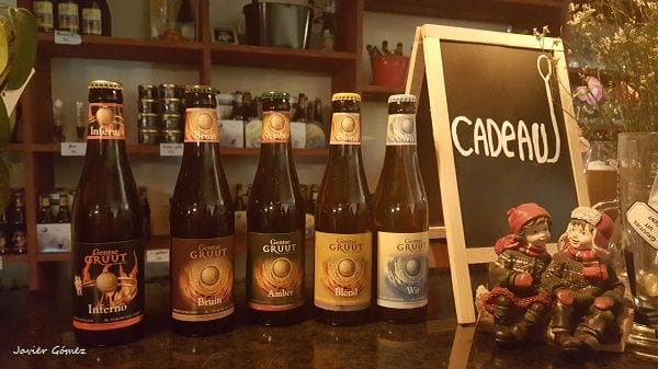 Cervezas Gruut de Gante