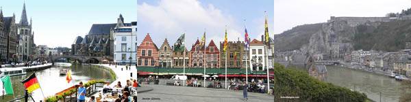 ciudades belgas