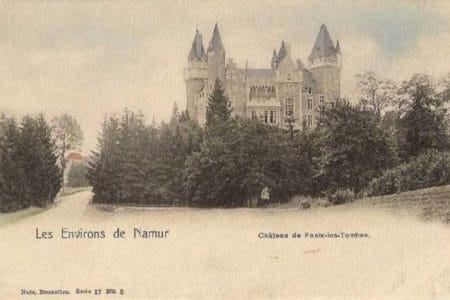 El Castillo de Faulx les Tombes en Namur