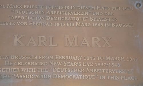 Bruselas, cuna del Manifiesto comunista Bruselas, cuna del Manifiesto comunista