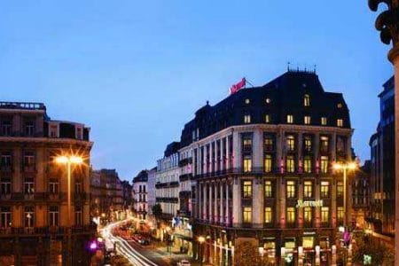 Hotel Marriott Brussels, en el mismo centro