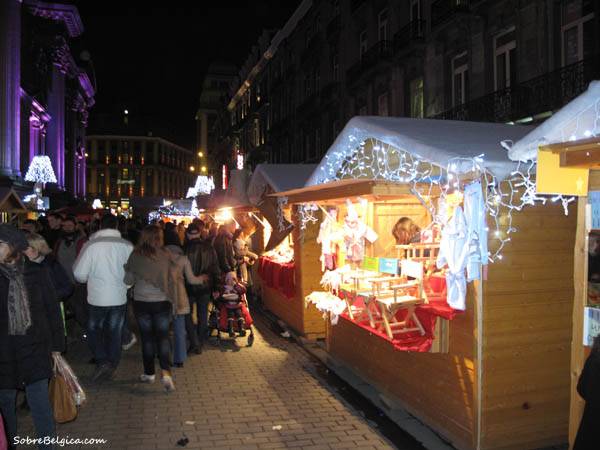 Mercadillo navideño de Bruselas