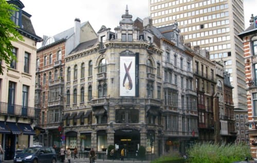 Tiendas de chocolate belga en el Sablón, Bruselas Tiendas de chocolate belga en el Sablón, Bruselas