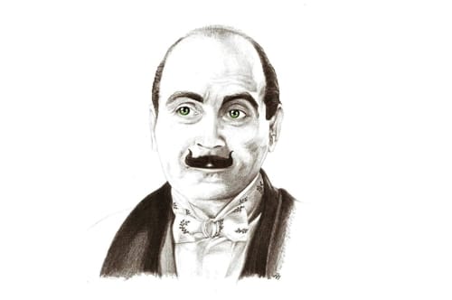 Hércules Poirot, famoso Honoris Causa de Bélgica