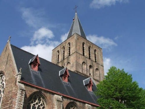 La Iglesia de Saint Gillis en Brujas