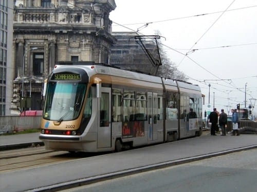 Tranvía en Bruselas