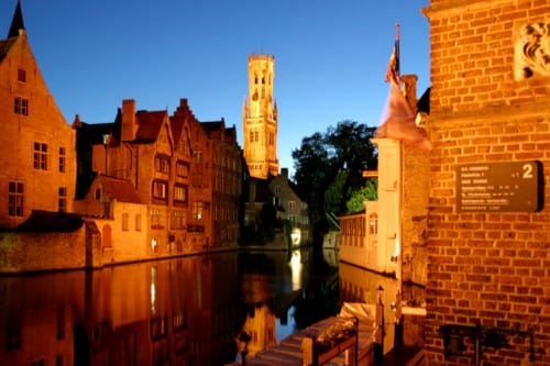 El canal Dijver, la seducción de Brujas El canal Dijver, la seducción de Brujas
