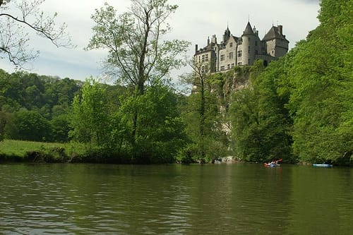 El Castillo de Walzin en Dinant