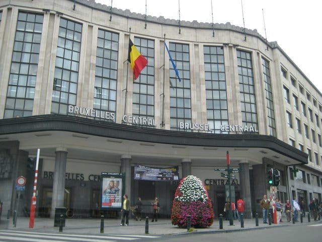 Llegar en tren hasta Bruselas