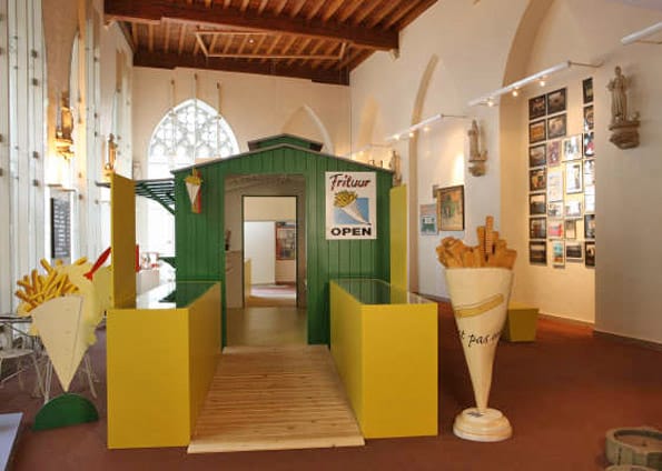 Frietmuseum en Brujas, museo de la patata frita