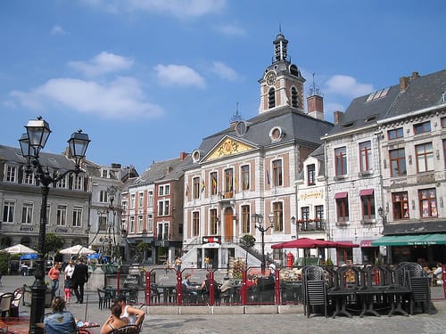 La Grand Place de Huy La Grand Place de Huy
