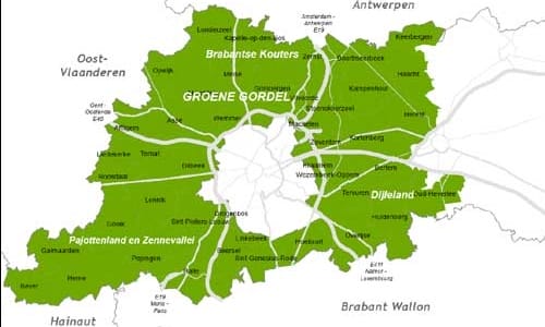 Groene Gordel, el cinturón verde de Bruselas Groene Gordel, el cinturón verde de Bruselas