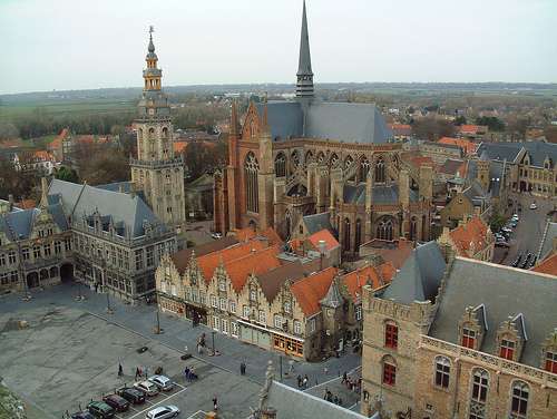 La Grote Markt de Veurne La Grote Markt de Veurne