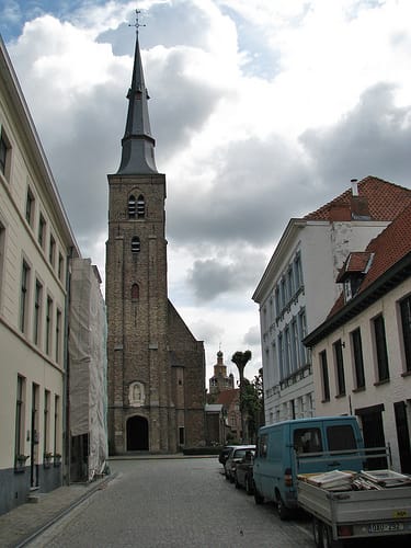 La Iglesia de Santa Ana en Brujas