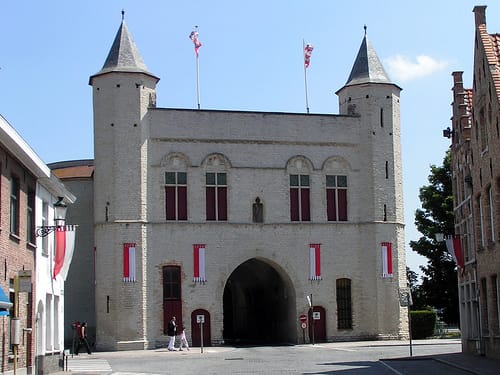 La Kruispoort, Puerta de la Santa Cruz en Brujas