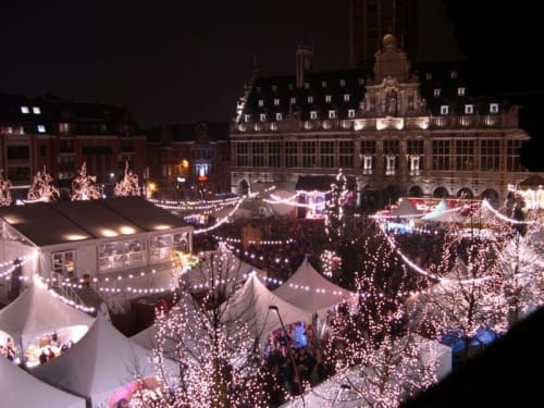 Mercado navideño de Lovaina, uno de sus mayores atractivos