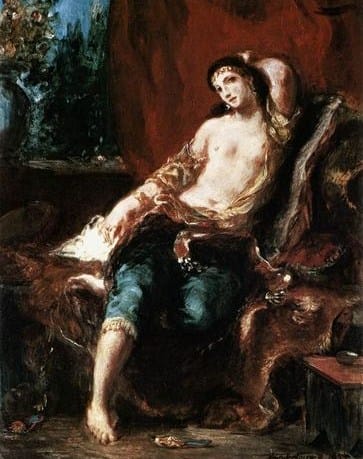 Odalisca de Delacroix