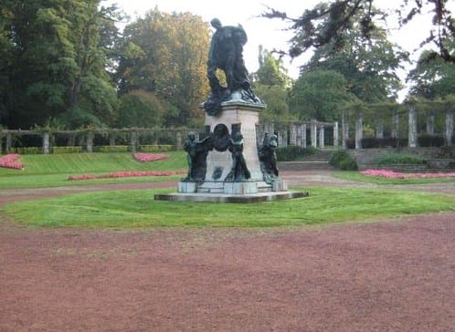 El Parque de la Ciudadela en Gante