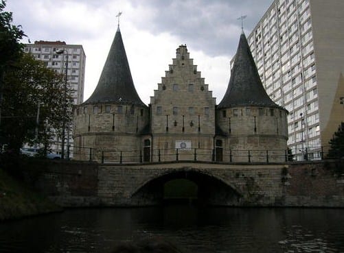 El Rabot, puerta medieval en Gante