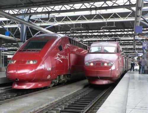 Tren Thalys en Gare du Midi