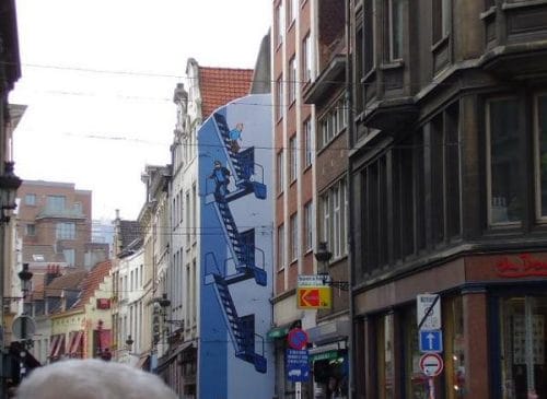 Tintin en Bruselas
